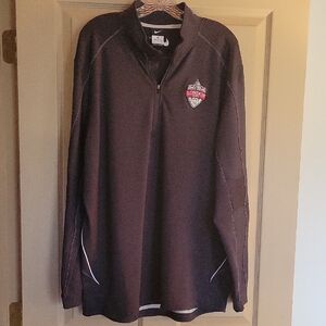 Nike Black Quarter-Zip Pullover, London 2012, XL, Never Worn